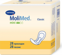 Прокладки урологические для женщин Molimed Classic Мini 28 шт/уп. купить в Барнауле